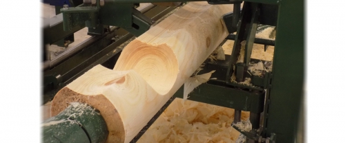 Log lathe OCS-1M