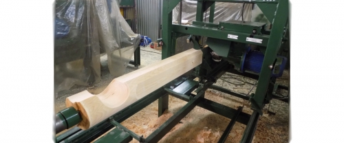 Log lathe OCS-1M