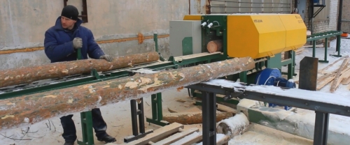 Multi blade machine for pulpwood UPT-250M