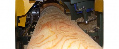 Log lathe OCS-3AM