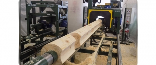 Log lathe OCS-3AM