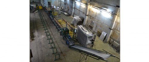 Conveyor to remove sawdust TOL-2